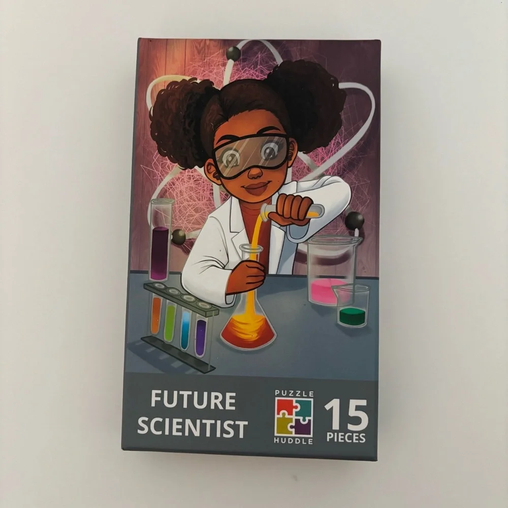 Future Scientist Kids Puzzle 15 Piece Stem Science Puzzle Huddle Ages 2 3 4 Toy